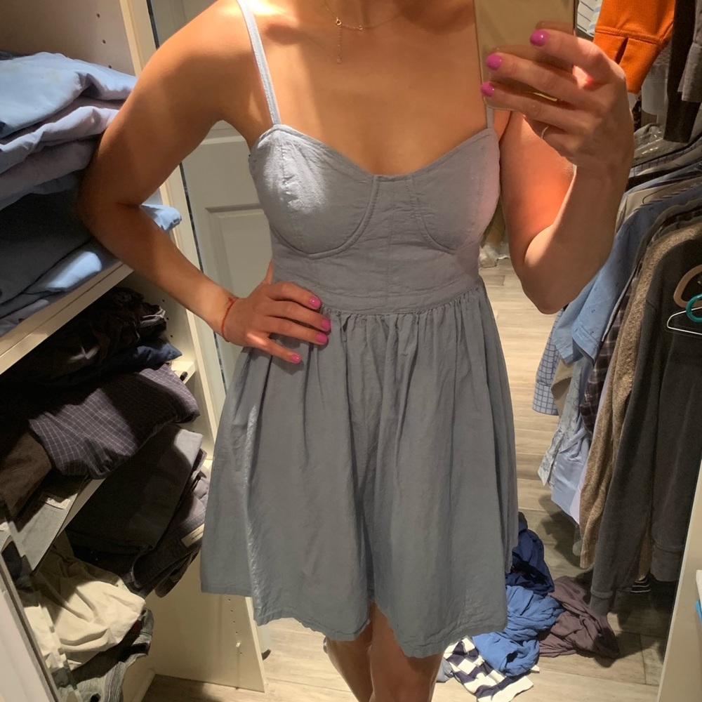 denim dress